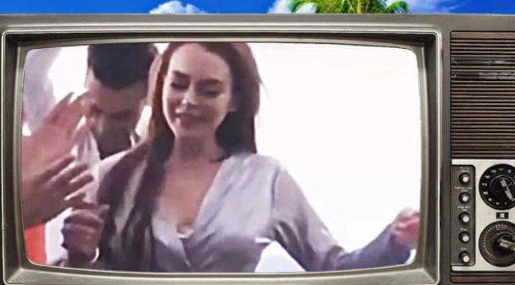 Lindsay Lohan está de volta com um novo videoclipe