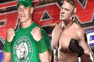 WWE Cena vs Brock