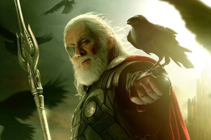 Anthony Hopkins como Odin