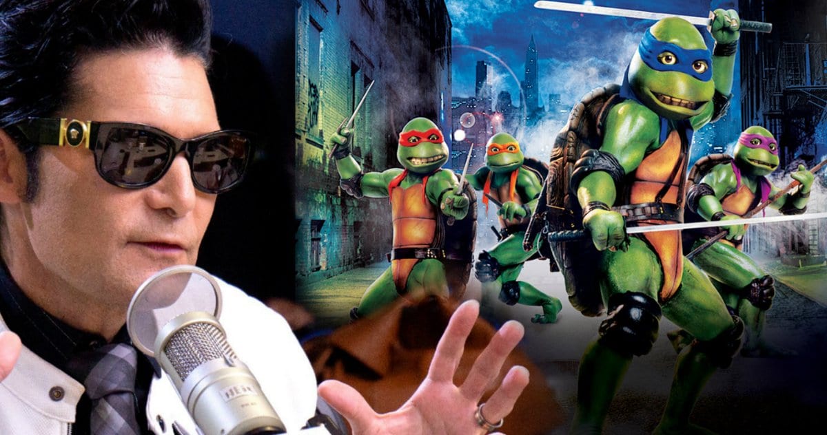 Corey Feldman se acerca a la reunión de tortugas ninjas mutantes adolescentes con un mensaje especial