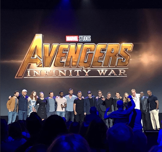 D23: El elenco de ‘Avengers: Infinity War’ Assemble en el escenario