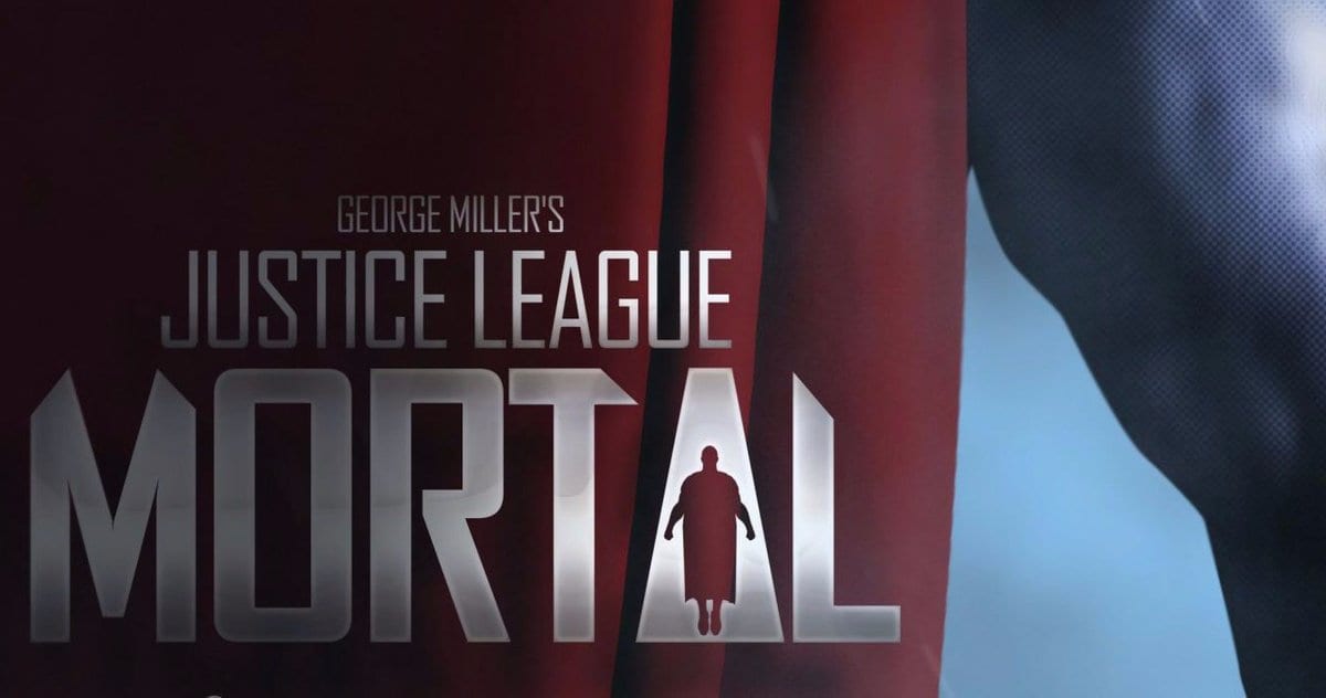 El documental de George Miller Justice League Mortal no recibirá ningún apoyo de Warner Bros.