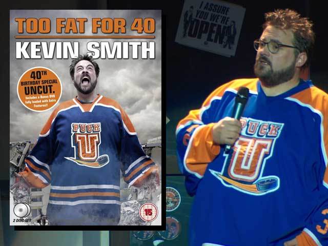 Kevin Smith: Reseña del DVD Demasiado gordo para cuarenta