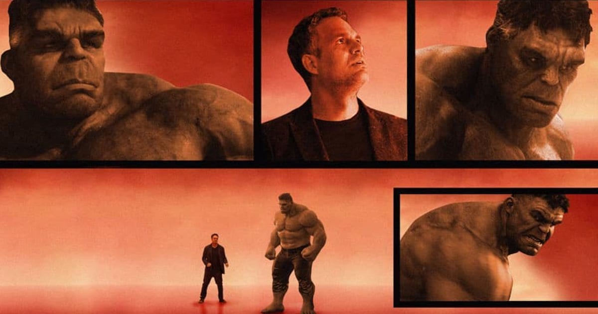 La visión del mundo del alma de Hulk cobra vida en Avengers: Endgame Fan Art