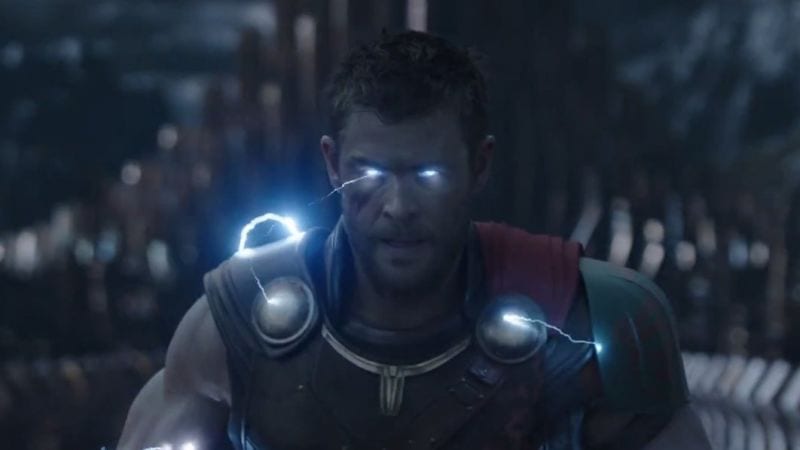 Thor with some sweet lightning powers