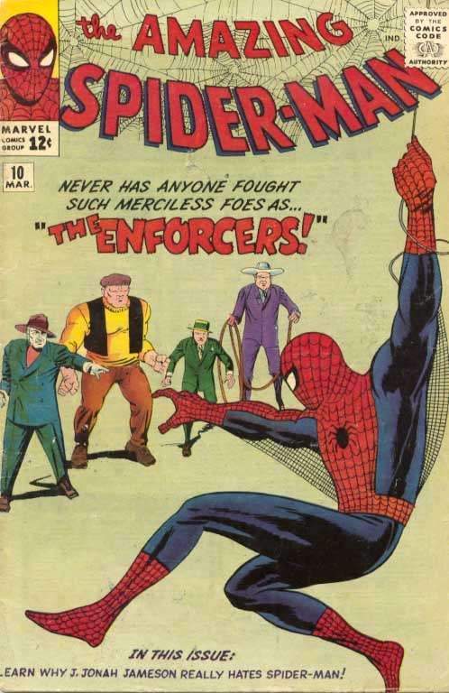 Spider-Man primera aparición de Enforcers