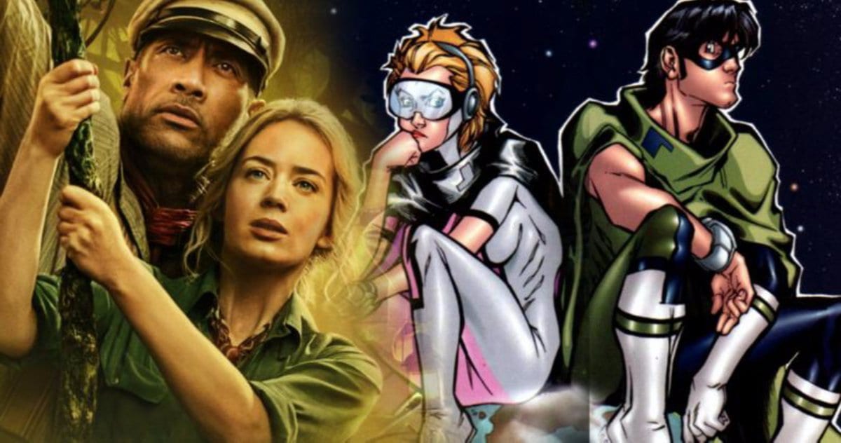 The Rock y Emily Blunt llevan su bola y cadena de películas de superhéroes a Netflix