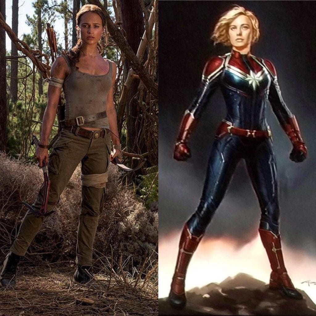 ‘Captain Marvel’ será una comedia de acción inspirada en ‘Tomb Raider’