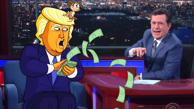 Serie animada de Donald Trump de Stephen Colbert: lo que sabemos hasta ahora