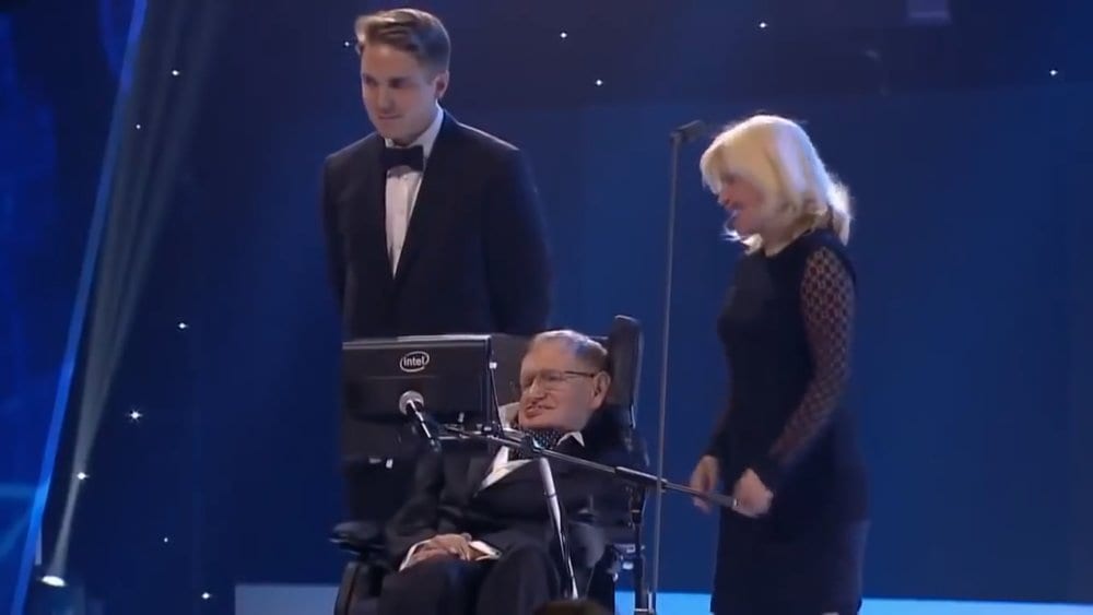 Aquí está el último discurso que Stephen Hawking dio antes de su muerte