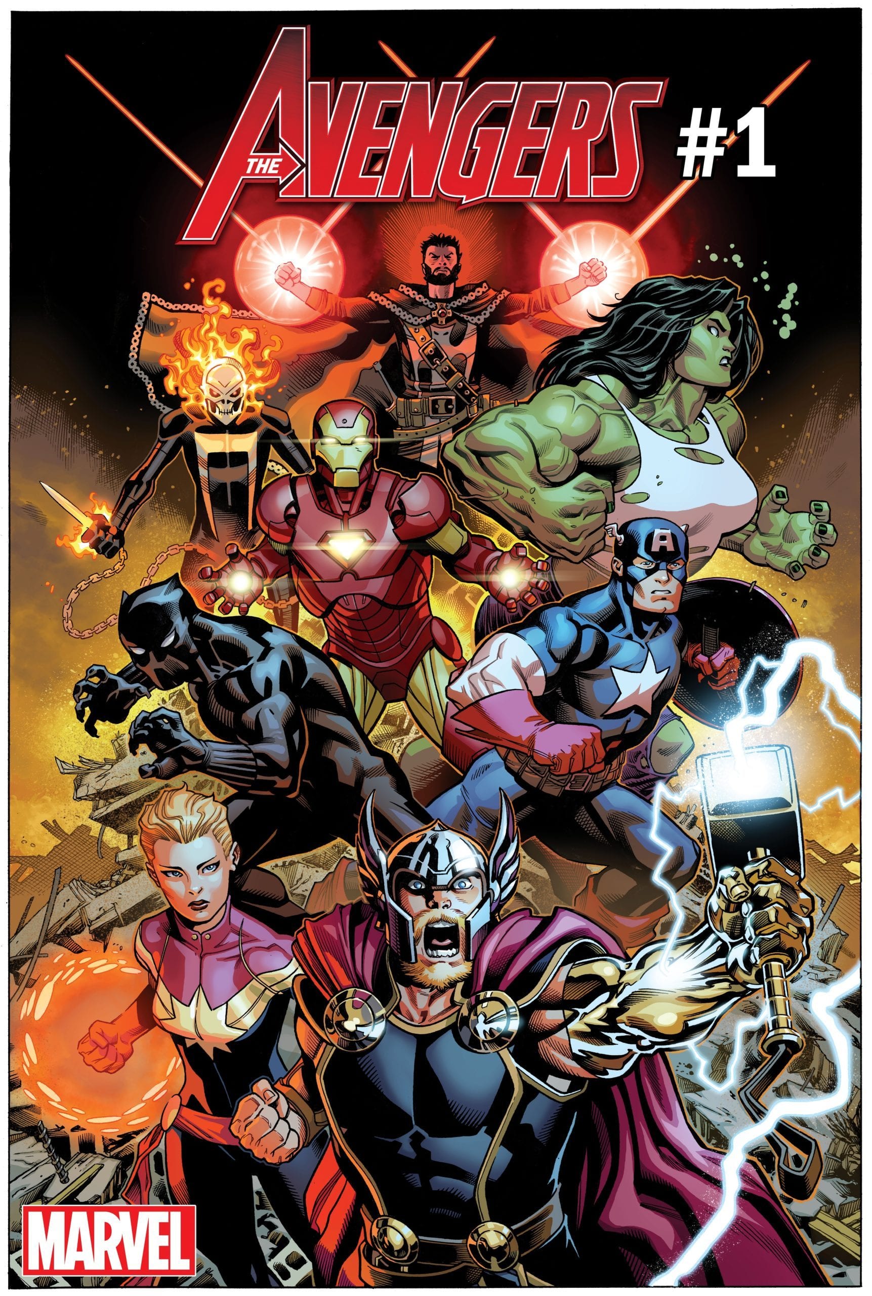 Avengers comenzando de nuevo en Marvel